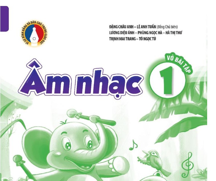 Vở bài tập Âm Nhạc 1 Nhà xuất bản giáo dục VN